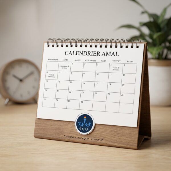 Calendrier de table AMAL (A5)